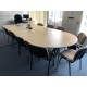 Stanley Flexi Meeting Table - 25mm Thick Tops 